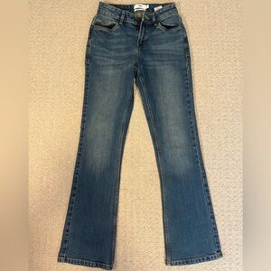 Twik Dark Blue Flare Jeans